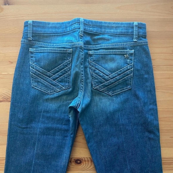 Classic Blue Denim Flared Jeans - Picture 5 of 7